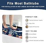 XIYUNTE Baby Bath Mat Non Slip 100x40 cm Cartoon Ocean Theme with Suction Cups view 7