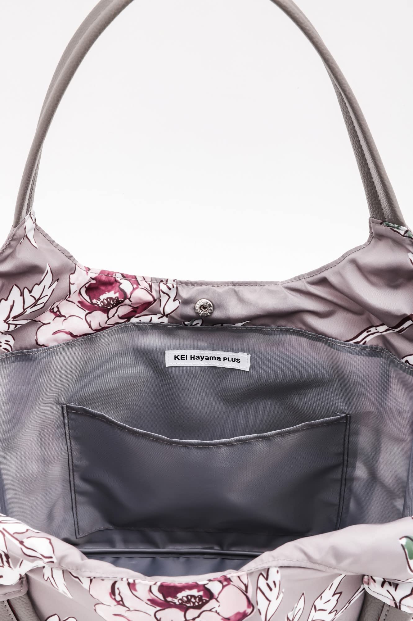 【ケイハヤマプリュス ムック本 付録】大人かわいいお花柄 トートバッグ