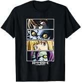 Death Note Close Up Character Eyes Anime T-Shirt