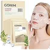 GONIM Face Mask Korean Skin Care with Hyaluronic Acid Serum, Vitamin C, Collagen Activation-Hydrating Face Masks Skincare, Anti Aging & Moisturizing Sheet Mask for All Skin Korean Face Mask 30mlx15pcs