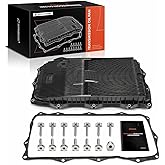 A-Premium Transmission Oil Pan with Gasket & Drain Plug Compatible with Ram 1500 2500 3500 & Jeep Grand Cherokee & Dodge Char