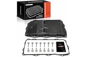 A-Premium Transmission Oil Pan with Gasket & Drain Plug Compatible with Ram 1500 2500 3500 & Jeep Grand Cherokee & Dodge Charger, Challenger, Charger & Chrysler 300, 8-Speed Automatic Transmission