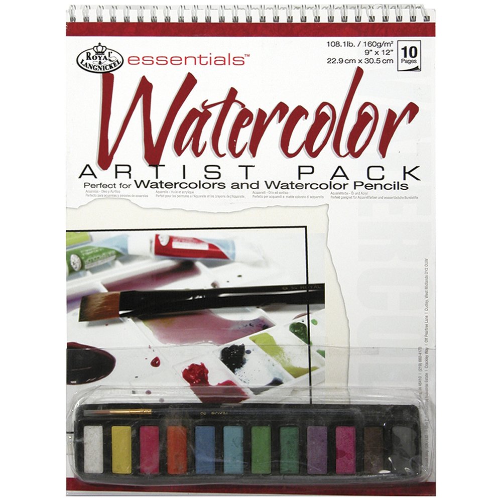 Royal & Langnickel Watercolour Pans Pad Pack