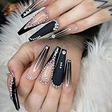 CANVALITE 1500PCS Rhinestones 6 Sizes Flat Back Gems Nail Art Kit with Tools view 8