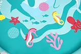 Bestway Sprinkler Splash Pad Kids Marine Life Ocean Design Ages 2+ view 7
