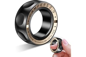 INNÔPLUS Cool Metal Fidget Magnets - Spinner Rings, Slider, Stress & Anxiety Relief for Adults & Kids