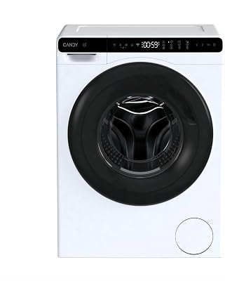 - Lave-Linge Hublot - Machine à Laver 5kg/1200 trs/min - Classe Énergétique A - 12 Programmes - WiFi+Bluetooth, Ecran Digital, Pack Hygiène - Blanc - 70 x 51 x 42 cm - Modèle CW50-BP12307U1-S