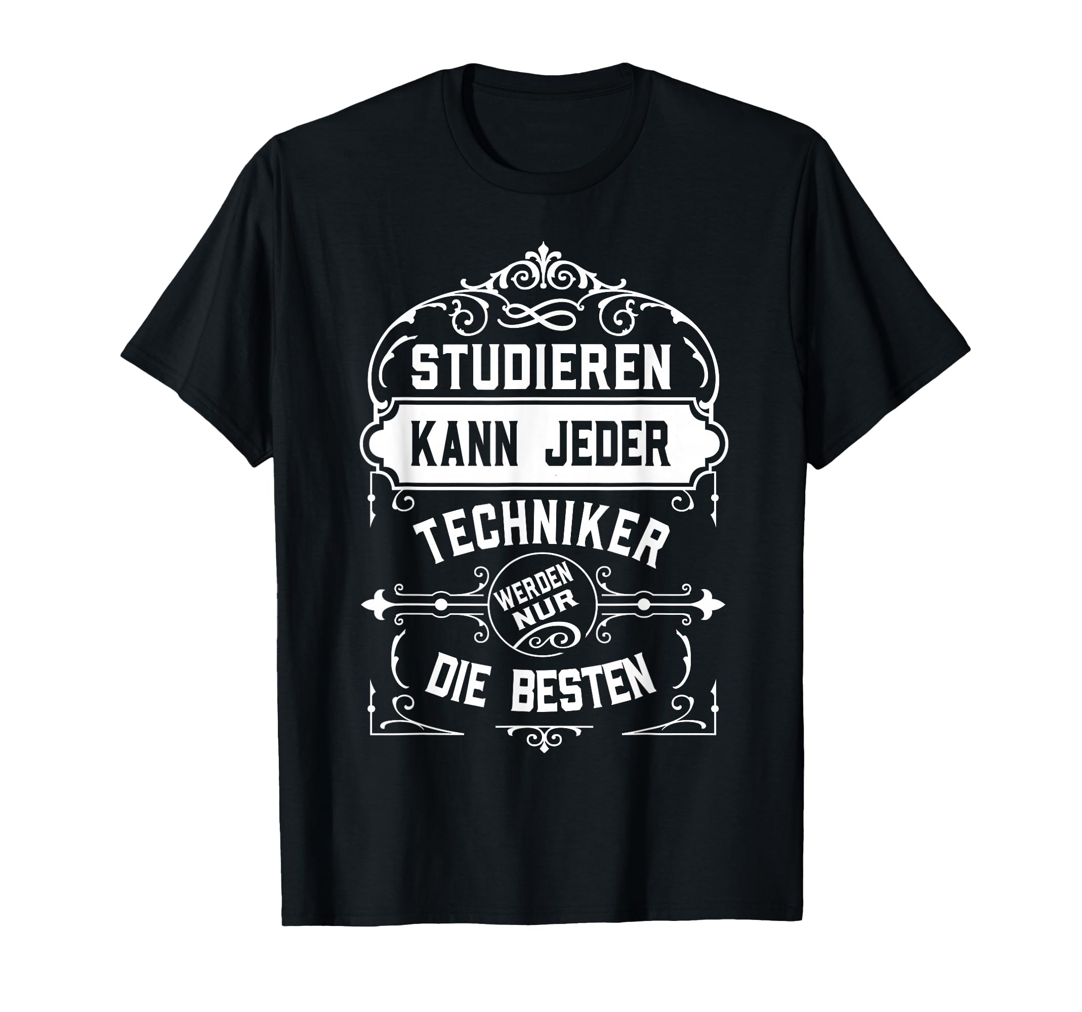 Technician T-Shirt with German Text 