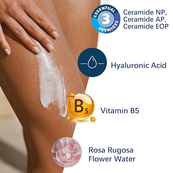 DEBAIY DAMASCUS ROSE VITAMIN E HYDRATION CREAM – GENTLE MOISTURIZER FOR FACE AND BODY AND HAND (19FL.OZ)