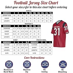 Custom Football Jersey Personalized Rugby