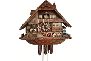 SCHNEIDER ELECTRIC Anton Schneider Cuckoo Clock of the year 2014 Black Forest house