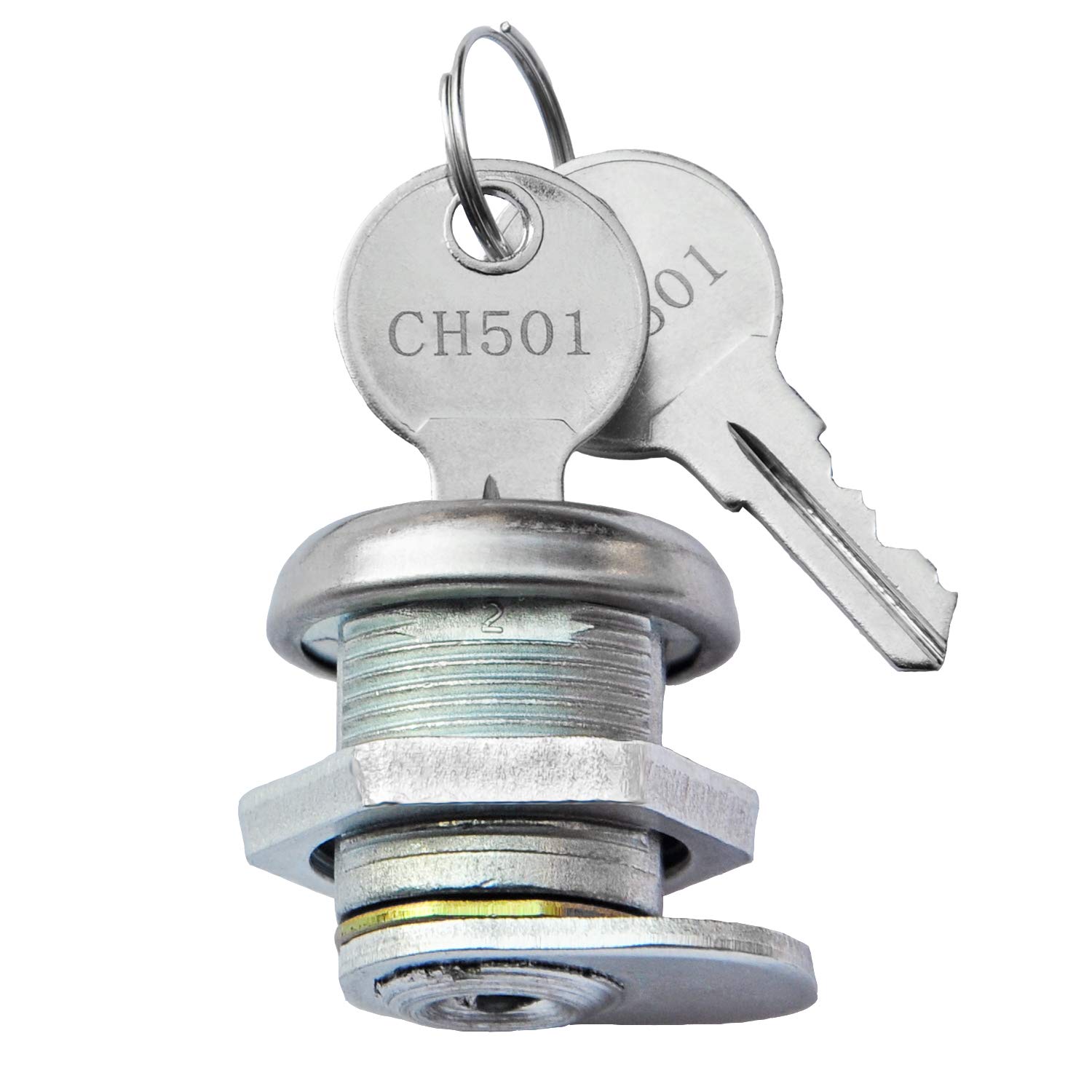 Photo 1 of 1 Pack Truck Tool Box Lock Replacement Kit- with ch501 Keys Pickup Toolbox Latch CylinderLPNPMFW6825313
