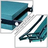 Crystals Heavy Duty Garden Kneeler Stool Foldable Pad with Gloves view 4