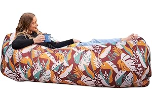Wekapo Inflatable Lounger Air Sofa Hammock-Portable,Water Proof& Anti-Air Leaking Design-Ideal Couch for Backyard Lakeside Be