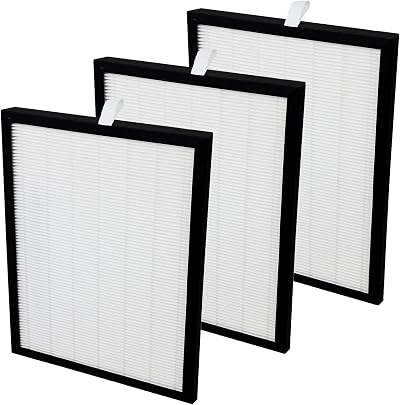 Spares2go HEPA Filter for Meaco 20L 20LE Dehumidifier 3 Pack