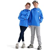 THE NORTH FACE Kids' Zipline Rain Jacket | Breathable Waterproof Rain Coat, Elastic Cuffs, Zip Pockets, Water Repellent