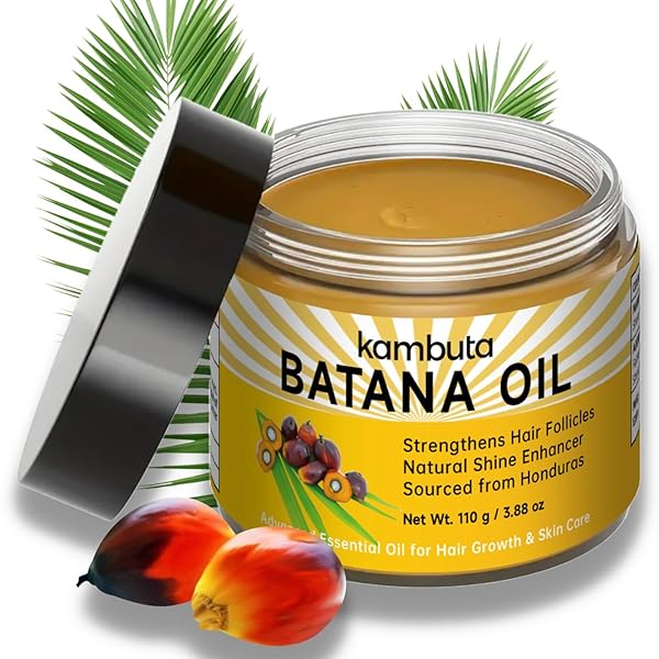 BATANA OIL ORGANIC FOR HAIR GROWTH: NATURAL BATANA OILS FROM HONDURAS HAIR TREATMENT FOR HAIR LOSS – HAIR REGROWTH MOISTURIZER MASKS GROWTH AND THICKNESS COLD PRESSED BATANA OILS FOR WOMEN MEN (1PCS)