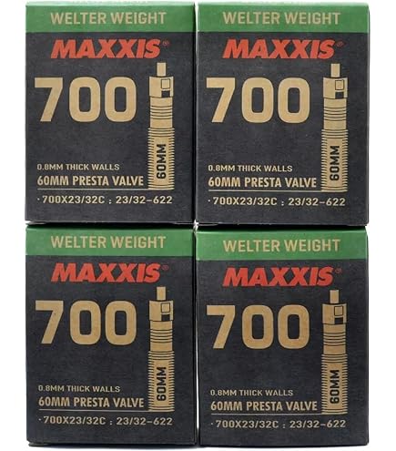 Chambre à Air Maxxis Ultralégère 700 X 33-50C Pour Vélo Gravel Ou Route - 48/60 Mm, Neuve
