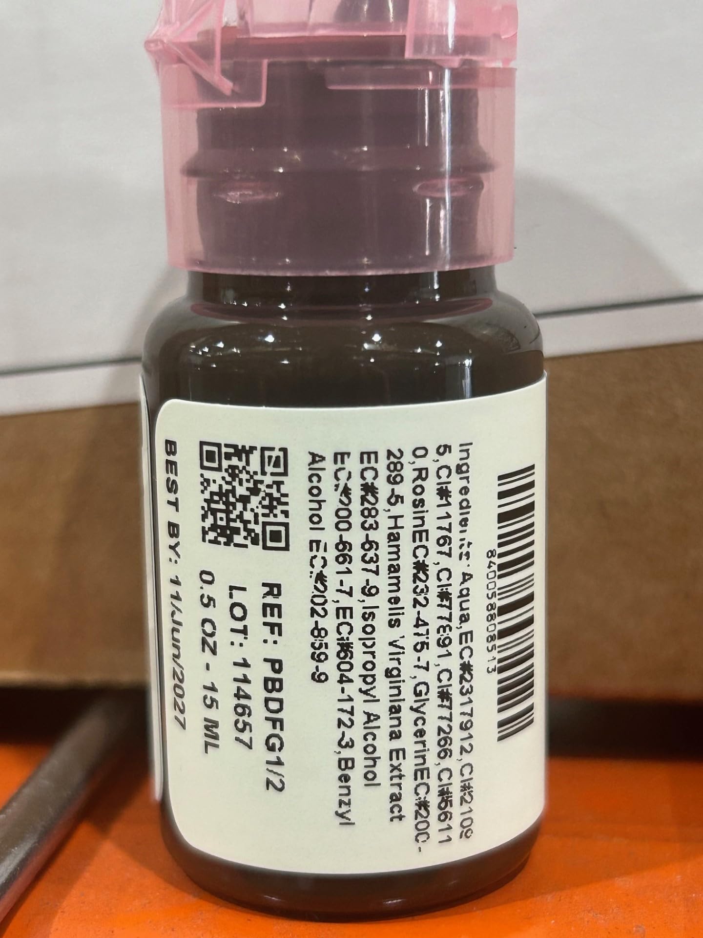 Perma Blend - Eyebrow Dark Pigments Tattoo Kit - Microblading Ink for Permanent Eyeliner - Professional Tattoo Ink - Warm & Cool Dark Brown Tattoo Ink (0.5 oz Each, 4 Products)