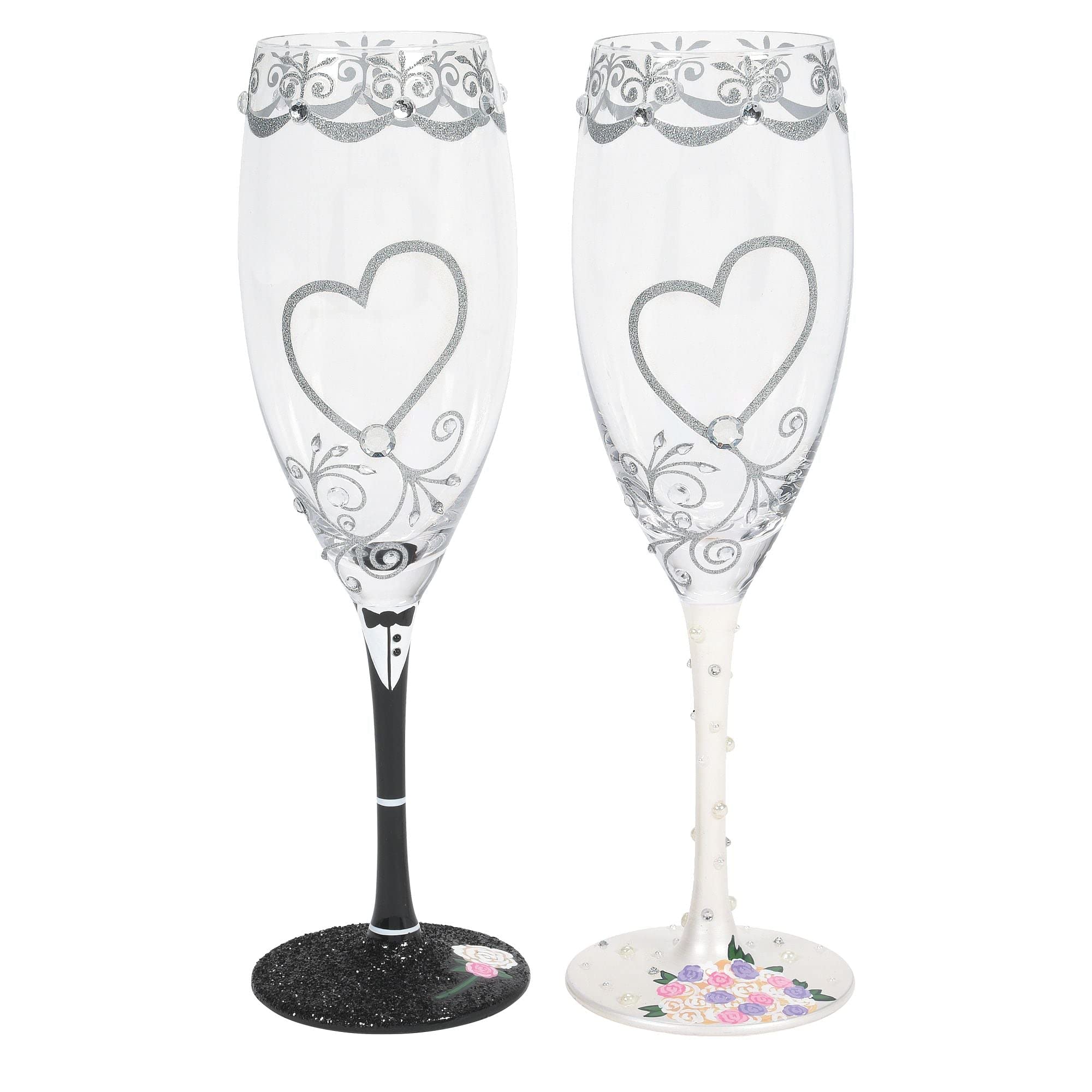 Lolita Mr and Mrs Glasses Set of 2