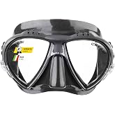 Cressi Matrix Adult Wide View Scuba and Snorkel Mask - Matrix: Made in Italy