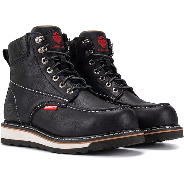 Amazon.com | COOLJOB Goodyear Welt Steel Toe Shoes for Men  display picture 2