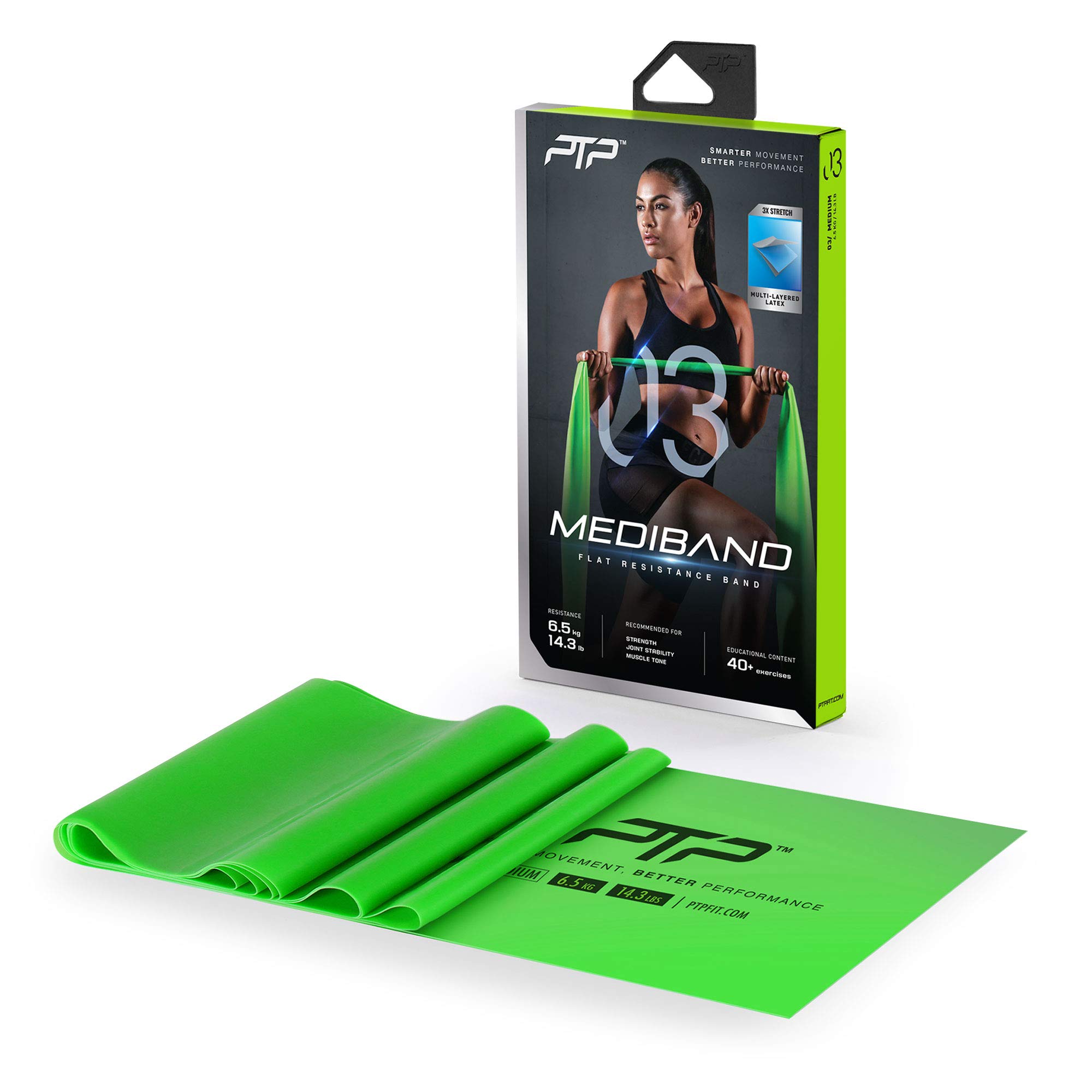 PTP MEDIBAND Medium Green Training Tool