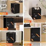 WASJOYE 70L Depository Drop Safe with Digital Keypad Anti Theft Alarm view 7