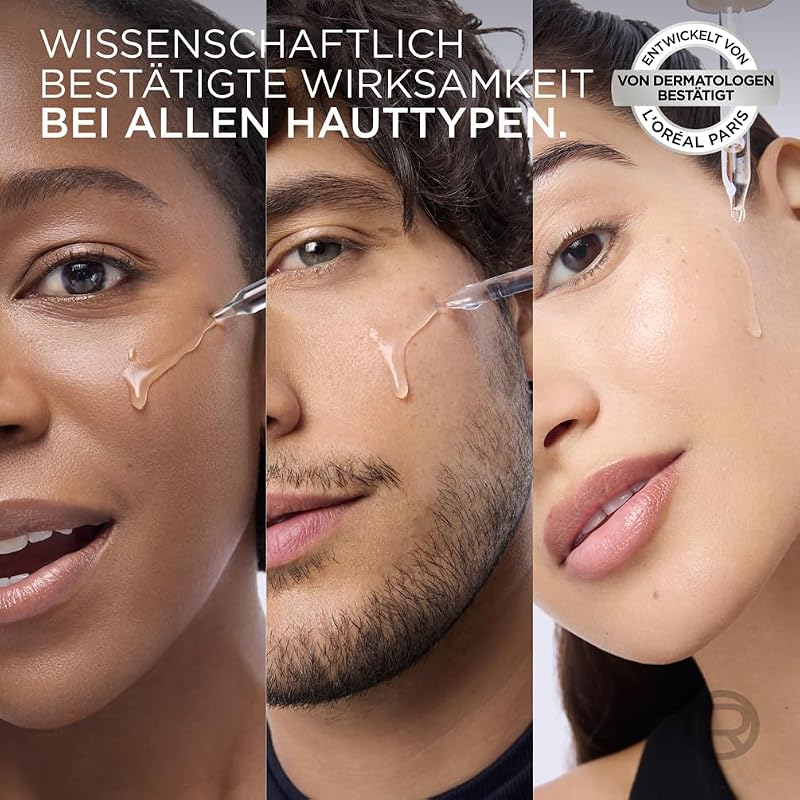 L'Oréal Paris Aufpolsterndes XXL Serum für Frauen: für Faltenminderung & jugendlich und praller aussehende Haut mit [1,5% Hyaluronsäure], Revitalift Filler, 1x 50ml[Exklusiv bei Amazon]
