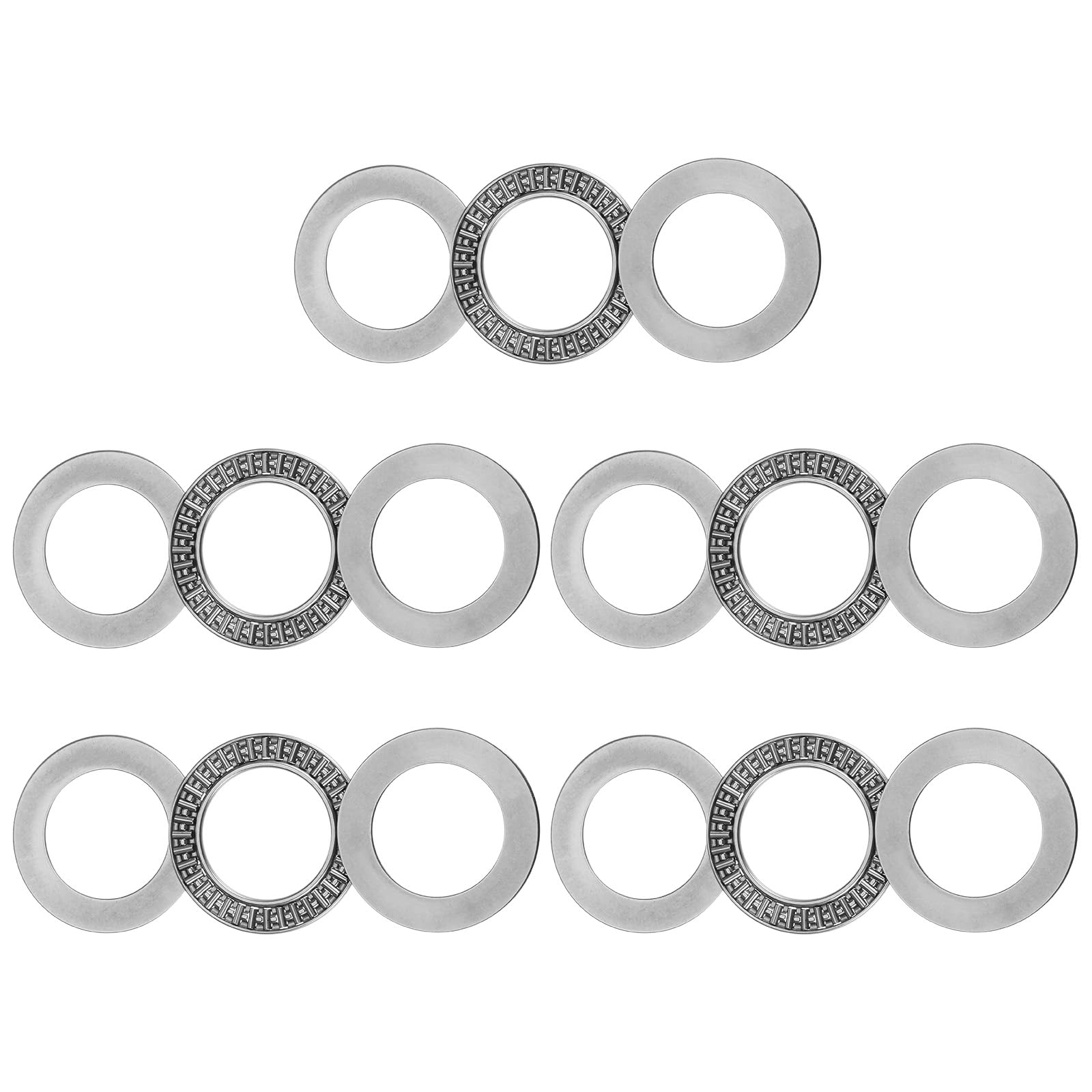 uxcell AXK3047 Thrust Needle Roller Bearings with