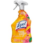 Lysol All Purpose Cleaner Spray, Disinfectant, Mango, 32oz | Multipurpose Cleaner, Sanitizer &amp; Disinfectant Spray, Degreaser, Multi-Surface Kitchen &amp; Bathroom Cleaner, Cleaning Supplies