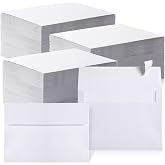 Fainne White Envelopes Self Adhesive Bulk, A2 5.75 x 4.375 Inch, 800 Pcs | Printable Envelope for Invitation, Wedding, Baby Shower, Photography, Thank Note, Postcard, Greeting Card, Mailing