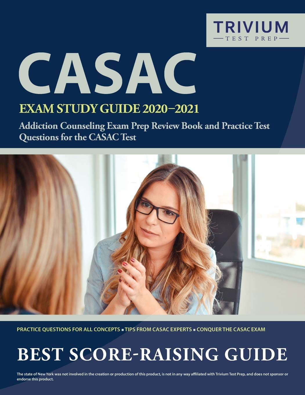 Buy Casac Exam Study Guide 2020 2021 Addiction Counseling Exam Prep Review Book And Practice Test Questions For The Casac Test Book Online At Low Prices In India Casac Exam Study Guide