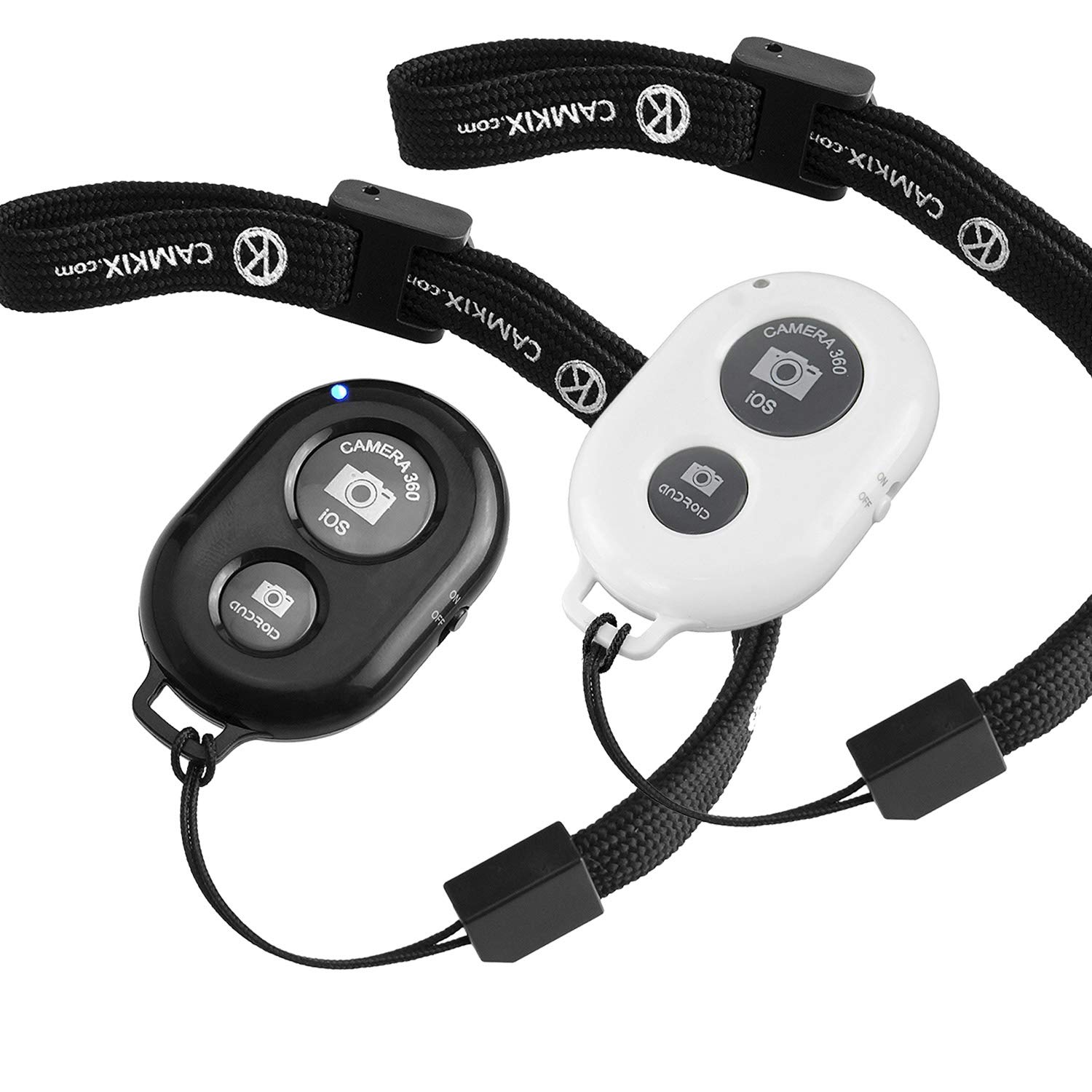 Photo 1 of 2X CamKix Camera Shutter Remote Control with Bluetooth Wireless Technology - Create Amazing Photos and Videos Hands-Free - Works with Most Smartphones and Tablets (iOS and Android)