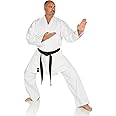 Ronin Medium Weight Karate GI Middleweight Martial Arts Karate Uniform - 9.5 oz Cotton, White Belt Included