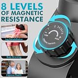 FK Sports Mini Exercise Bike - 8 Magnetic Resistance, LCD Display view 7