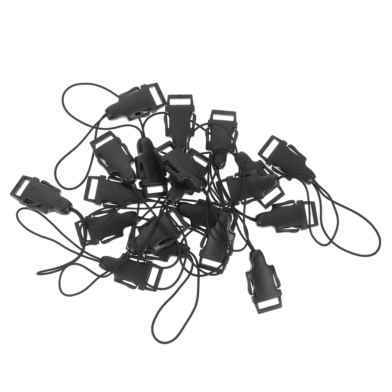 Milisten 20 PCS QD Loop Clip Adapter Accessory for Camera Strap Neck Strap Wrist Strap