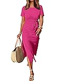 ANRABESS Women's 2025 Summer Maxi Tshirt Dress