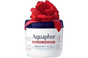 Aquaphor Healing Ointment, Advanced Therapy Skin Protectant, Multi-Purpose Healing Ointment and Body Moisturizer, Holiday Gifts for Self Care, 14 Oz Jar