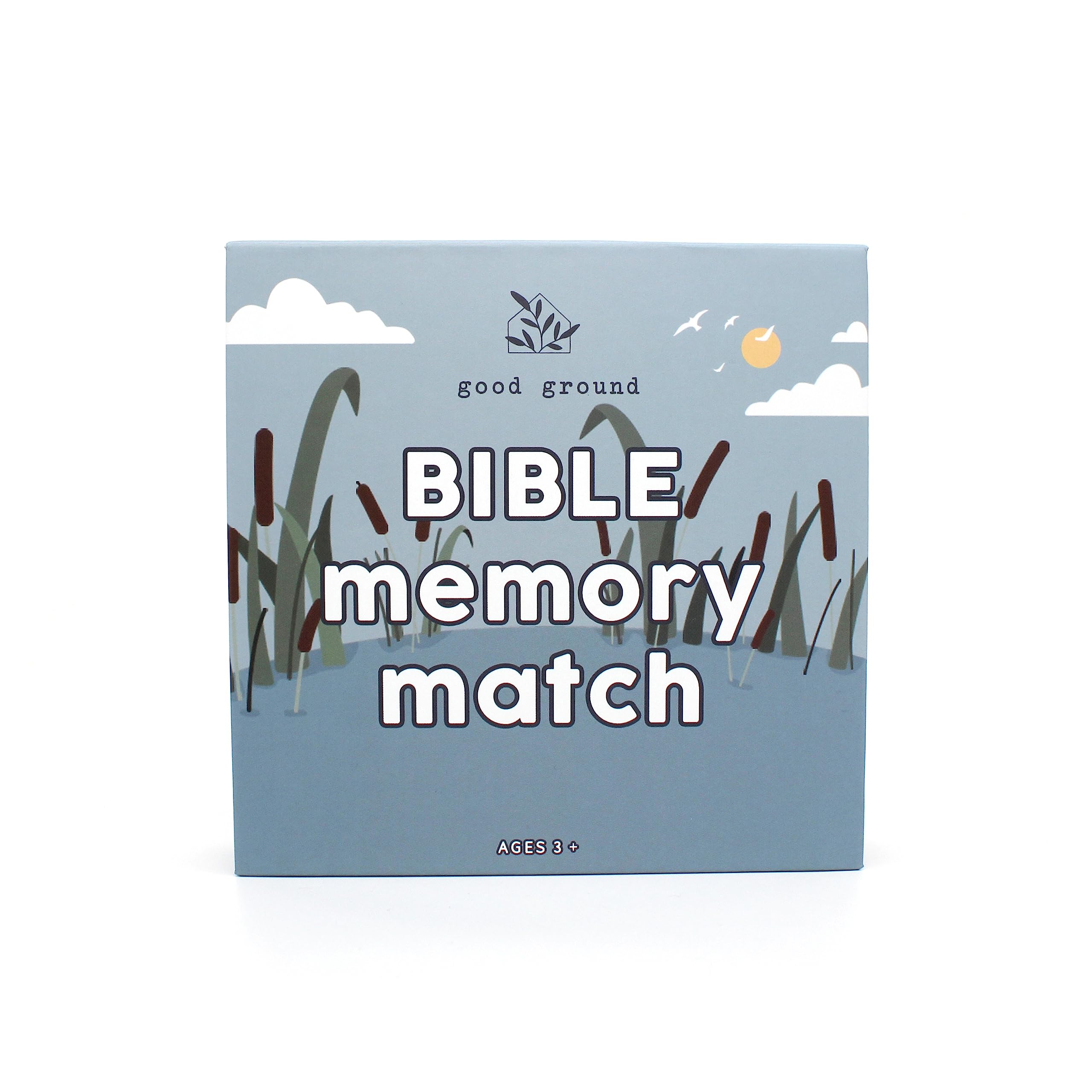 Good Ground Toddler Matching Memory Match Game | Fun & Fast Gifts for Boys & Girls Ages 3 to 7 - Christain Preschool Homeschool Biblical Bible Themed Card Game