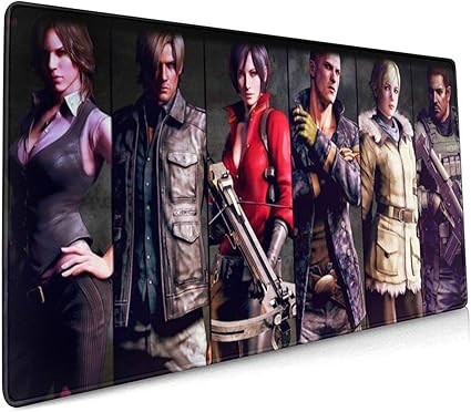 Amazon 人気 流行バイオハザード 5 大型マウスパッド 水洗い 滑り止め 耐久性が 使い心地もマウス用パッド キーボードパッド デスクマット サイズ 400 900 3mm オフィス サイバーカフェなど適用 Generies マウスパッド 通販
