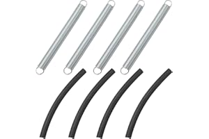 DZBQ 4 Pack Brake Lathe Spring Silencer Bands Assembly Compatible with AMMCO,RELS,Ranger, Hunter and Accu-turn Bench Brake Lathes, Replace Part Number 9800, 909800, SB9800, 438190 and 175-276-1