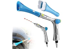 GOCCIDA Cleaning Gun High Pressure Tornado Car Cleaning Gun with 2 Set Nozzle Car Washing Equipment Tool Car Detailing Kit Interior Cleaner for Car Quickly Blasts Dirt and Dust