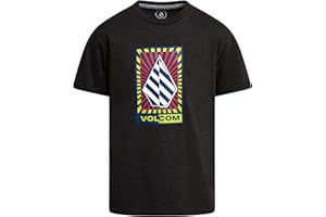 Volcom Boys T Shirt - Cotton Blend Short Sleeve Graphic Tees for Boys - Cool Casual Graphic T Shirts