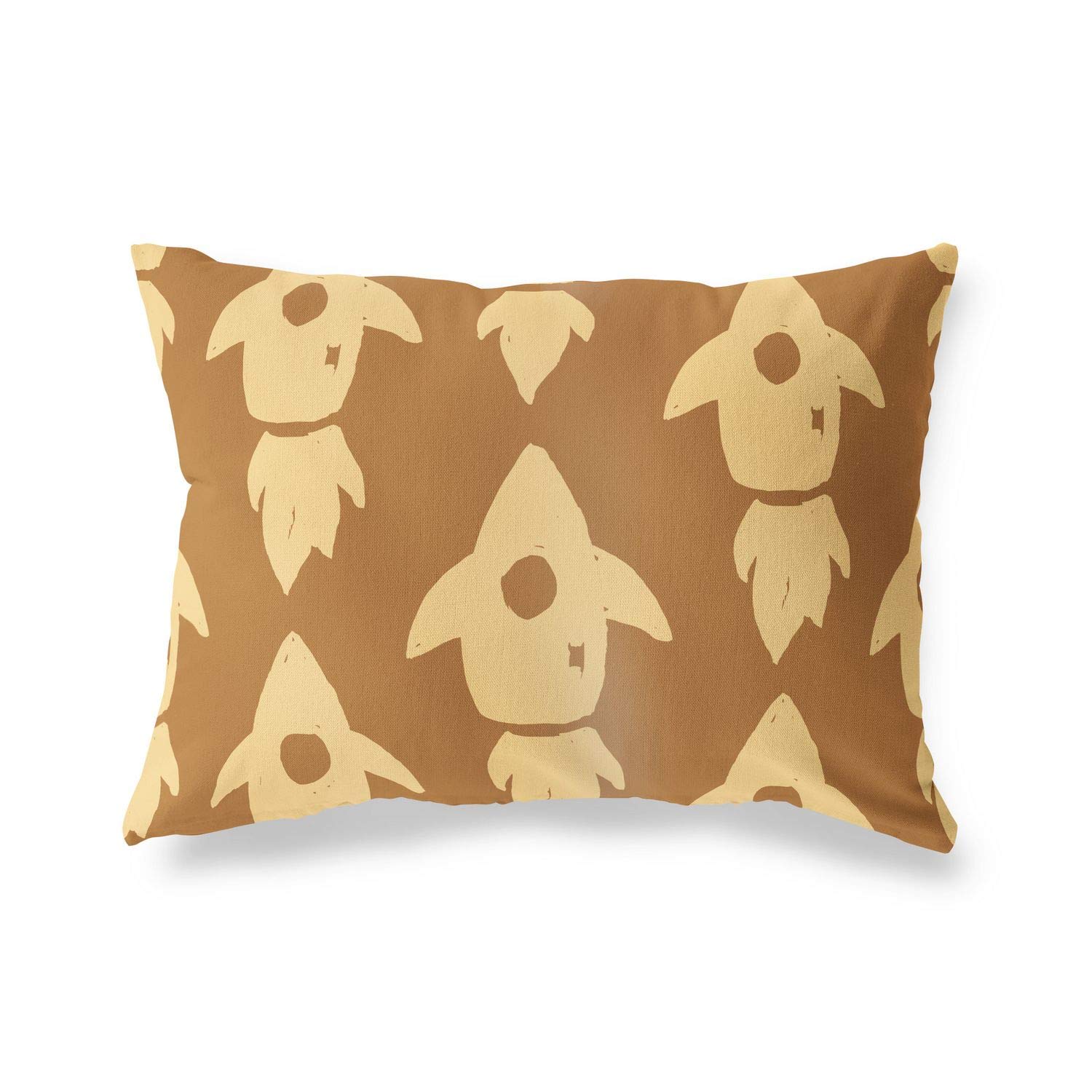 BonaMaison Decorative Cushion Cover, Brown Tones Throw Pillow Covers, Home Decorative Pillowcases for Livingroom, Sofa, Bedroom, Size: 45X60 Cm - Designed and Manufactured in Turkey