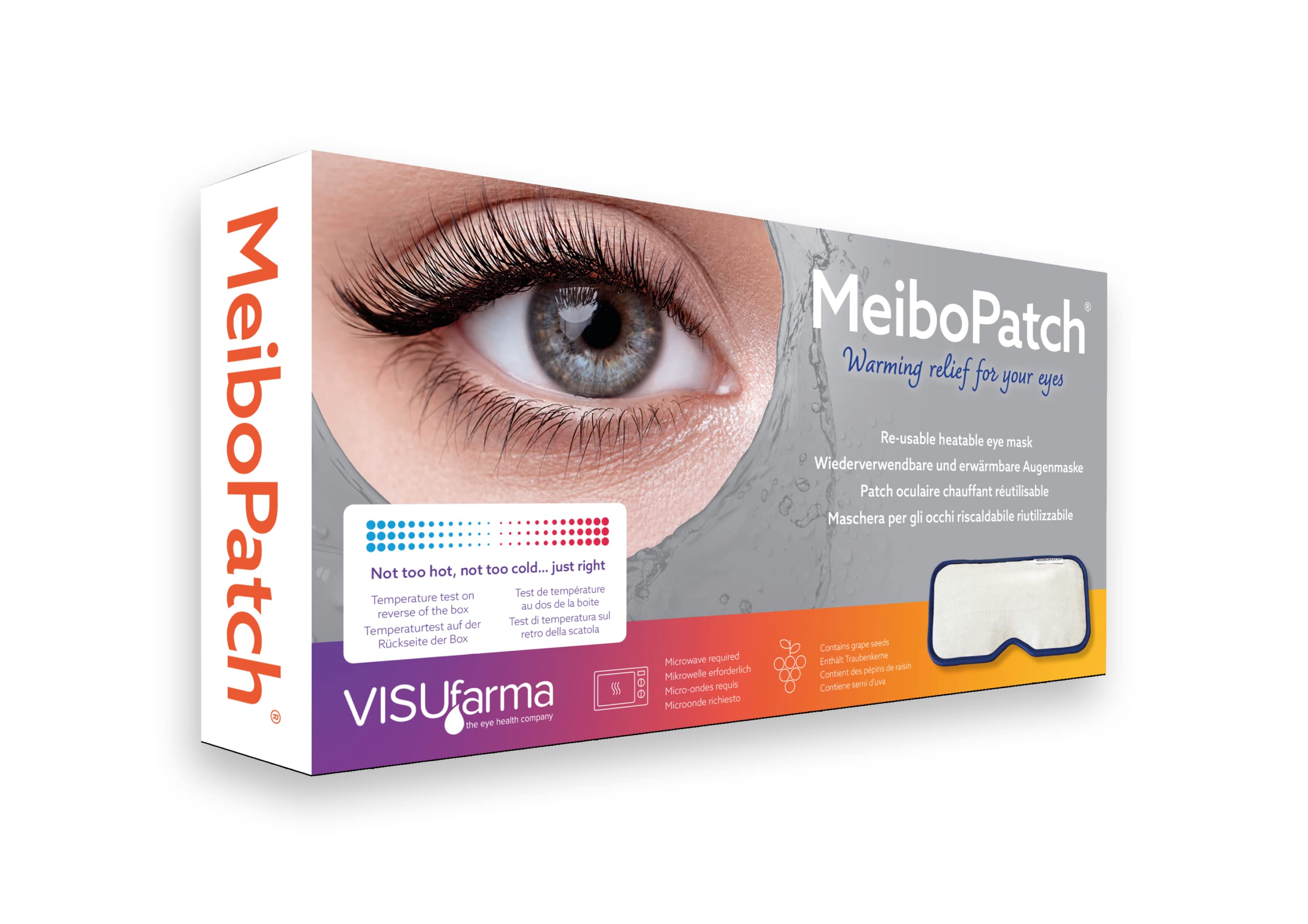 Meibopatch Heatable Eye Mask x1 Pack