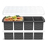 Silicone Freezer Tray for Soup with Lid – 1-Cup