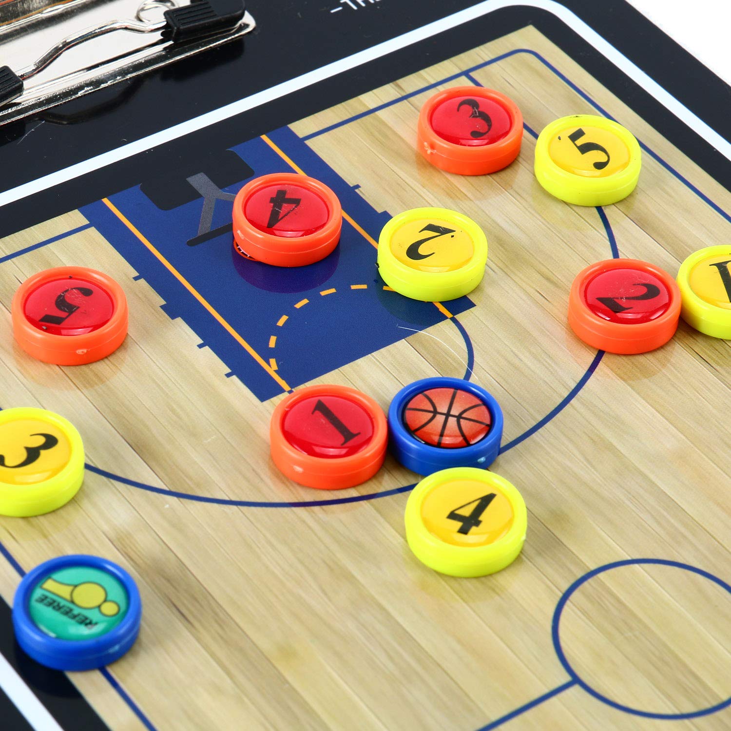 Basketball Coaching Board Dry Erase Clipboard Tactical PVC