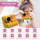 Mafiti Kids Camera Instant Print 2.0 Inch 48MP 1080P Dual Lens 32GB view 2