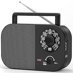 Portable AM FM Shortwave Radio with Long Range
